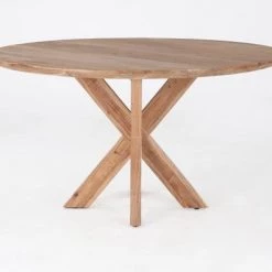 World Interiors Stockholm Natural Acacia Wood Round Dining Table 9 World Interiors Stockholm Natural Acacia Wood Round Dining Table