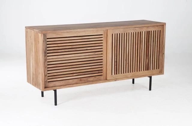 World Interiors Stockholm Natural Acacia Sliding Door Cabinet Dining Room 5 World Interiors Stockholm Natural Acacia Sliding Door Cabinet Dining Room