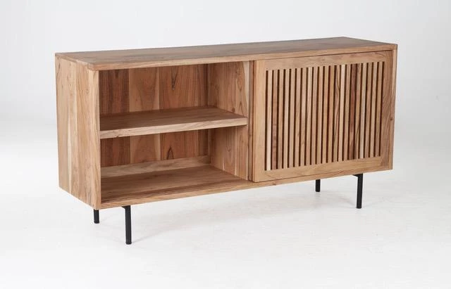 World Interiors Stockholm Natural Acacia Sliding Door Cabinet Dining Room 4 World Interiors Stockholm Natural Acacia Sliding Door Cabinet Dining Room