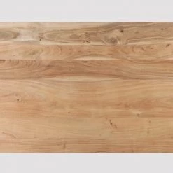 World Interiors Stockholm Natural Acacia Wood Dining Table Dining Room