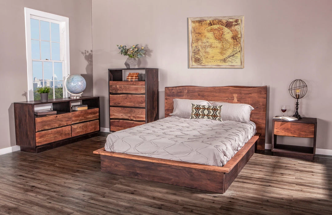 World Interiors Palermo Live Edge Tall Dresser Bedroom 9 World Interiors Palermo Live Edge Tall Dresser Bedroom