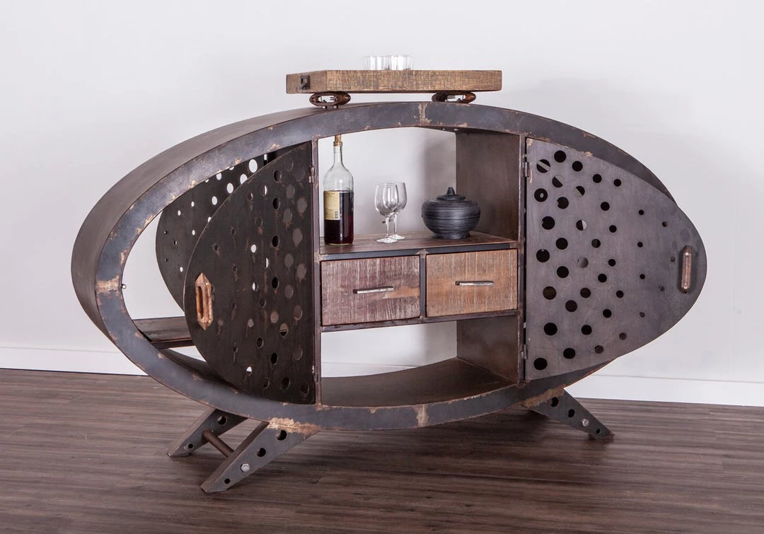 World Interiors Melbourne Reclaimed Iron Bar Cabinet 5 World Interiors Melbourne Reclaimed Iron Bar Cabinet