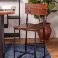 World Interiors Bar & Counter Stools Mapai Mid-Century Modern Counter Chair