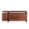 World Interiors Durango Rustic Modern Teak Wood Sideboard