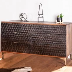 World Interiors Vallarta Two Tone Mango Wood Dresser