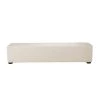 World Interiors Arabella Mid-Century Linen Bench Dining Benches
