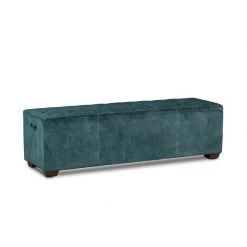World Interiors Dining Benches Arabella Mid-Century Modern Velvet Bench