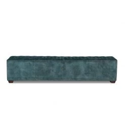 World Interiors Dining Benches Arabella Mid-Century Modern Velvet Bench