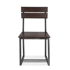 World Interiors Augusta Modern Acacia Wood Dining Chair Dining Room