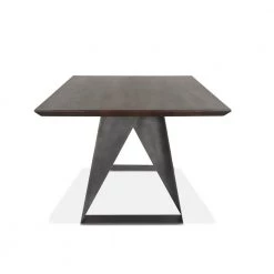 World Interiors Dining Room Augusta Modern Acacia Wood Dining Table