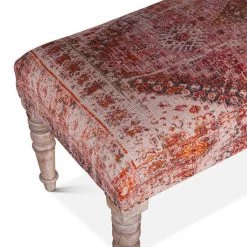 World Interiors Dining Benches Algiers 42-Inch Upholstered Bench