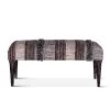 World Interiors Dining Benches Algiers 42-Inch Upholstered Bench