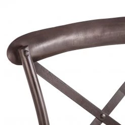 World Interiors Nantes French Vintage Iron Dining Chair 8 World Interiors Nantes French Vintage Iron Dining Chair