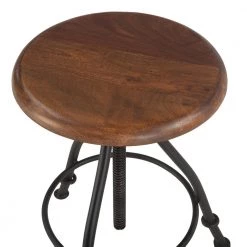 World Interiors Dining Room Artezia Industrial Modern Adjusting Stool
