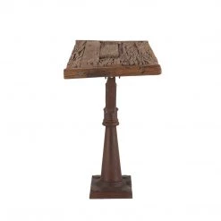 World Interiors Living Room Artezia Rustic Industrial Console Table