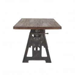 World Interiors Dining Room Artezia Recycled Teak Industrial Crank Dining Table 9 World Interiors Dining Room Artezia Recycled Teak Industrial Crank Dining Table