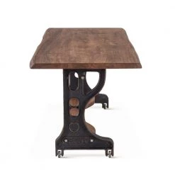 World Interiors Blayne 54-Inch Live-Edge Desk