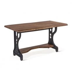 World Interiors Blayne 54-Inch Live-Edge Desk