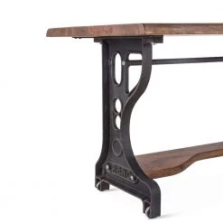 World Interiors Blayne 54-Inch Live-Edge Desk