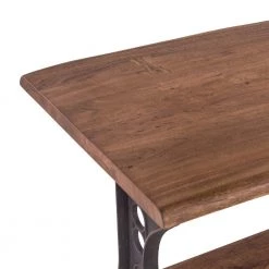 World Interiors Blayne 54-Inch Live-Edge Desk