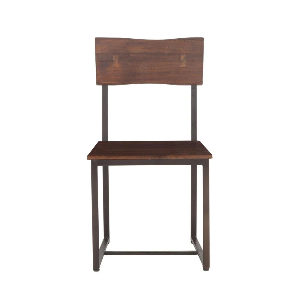 World Interiors Belfrie Modern Live-Edge Dining Chair 3 World Interiors Belfrie Modern Live-Edge Dining Chair