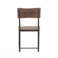 World Interiors Belfrie Modern Live-Edge Dining Chair 9 World Interiors Belfrie Modern Live-Edge Dining Chair