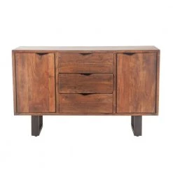 World Interiors Belfrie Modern Live Edge Sideboard