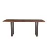 World Interiors Belfrie 72" Acacia Wood Dining Table Dining Room
