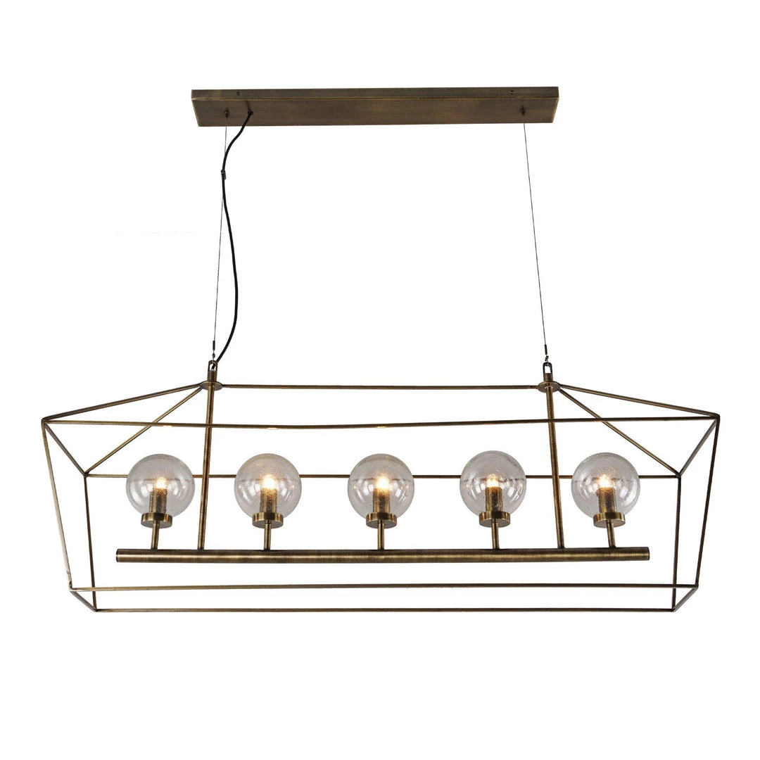 World Interiors Bali Boho Hanging Wire Frame Chandelier Accents 3 World Interiors Bali Boho Hanging Wire Frame Chandelier Accents