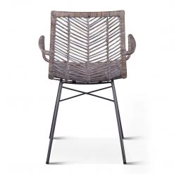 World Interiors Bali Kubu Rattan Armchair Dining Room