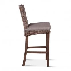 World Interiors Bali Natural Woven Wicker Chair