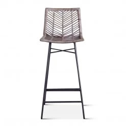 World Interiors Bar & Counter Stools Bali Kubu Rattan Barstool