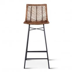 World Interiors Bar & Counter Stools Bali Kubu Rattan Barstool