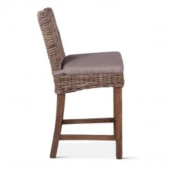 World Interiors Bali Natural Woven Wicker Chair