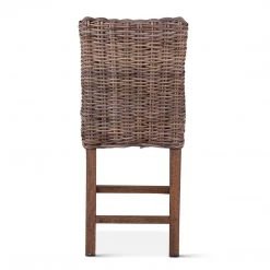 World Interiors Bali Natural Woven Wicker Chair