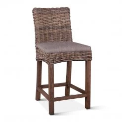 World Interiors Bali Natural Woven Wicker Chair