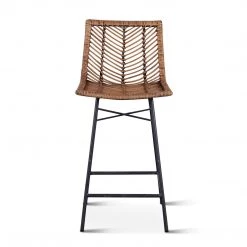 World Interiors Dining Room Bali Kubu Rattan Counter Chair