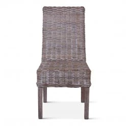 World Interiors Bali Natural Woven Wicker Chair