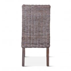 World Interiors Bali Natural Woven Wicker Chair