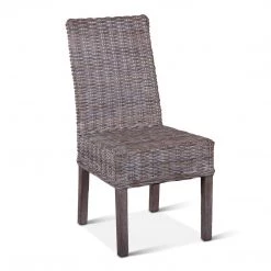 World Interiors Bali Natural Woven Wicker Chair