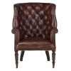 World Interiors Charles Classic Welsh Leather Club Chair
