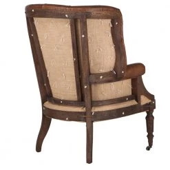 World Interiors Charles Classic Welsh Leather Club Chair