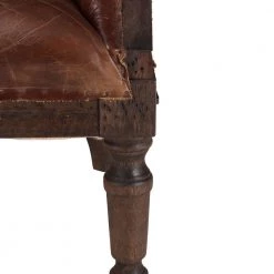 World Interiors Charles Classic Welsh Leather Club Chair
