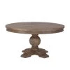 World Interiors Dining Room Chatham Downs Spanish Gray Round Dining Table