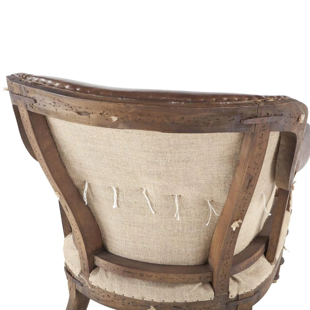 World Interiors Living Room Charles Vintage Leather Club Chair 7 World Interiors Living Room Charles Vintage Leather Club Chair