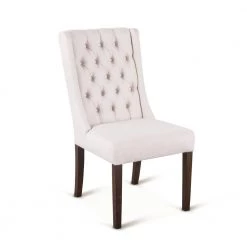 World Interiors Chloe Contemporary Wing Dining Chair