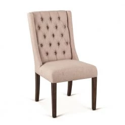 World Interiors Chloe Contemporary Wing Dining Chair