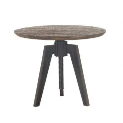 World Interiors Dining Room Dakota Adjustable Height Round Bistro Table