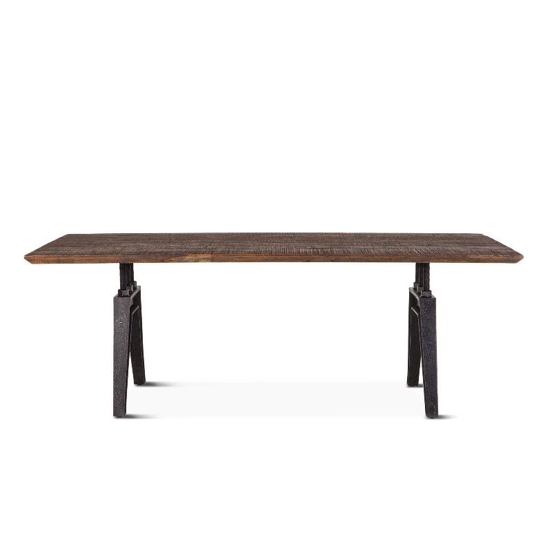 World Interiors Dakota 84" Modern Mango Wood Dining Table Dining Room 3 World Interiors Dakota 84" Modern Mango Wood Dining Table Dining Room