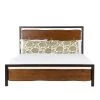 World Interiors Glenwood Industrial Modern Live Edge Bed